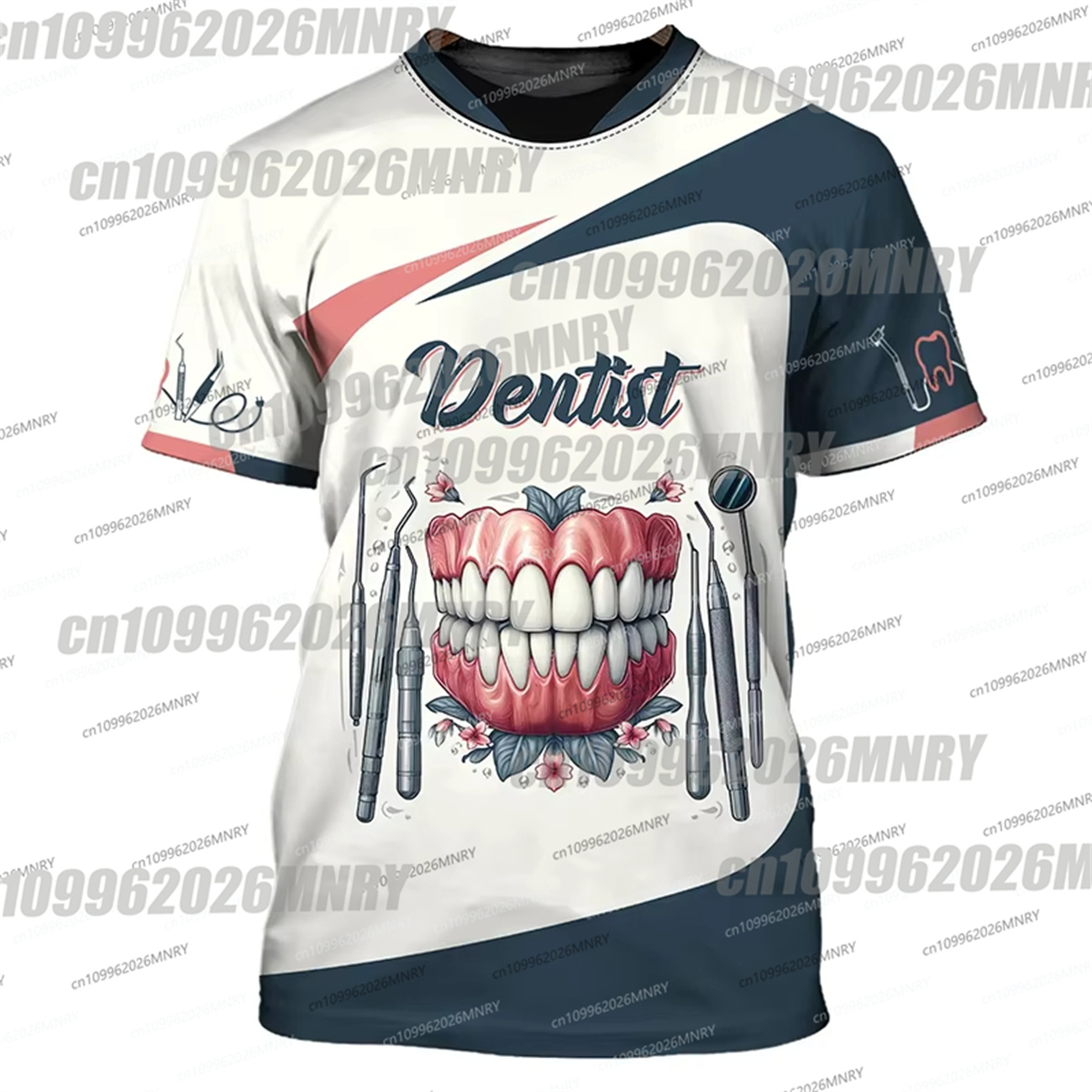 Man T-Shirt Tooth 3d Printed D - 3D Printing Tooth recension och pris