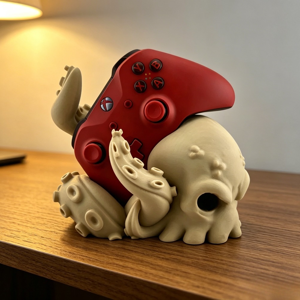 3D Printed Octopus Arm Control - 3D Printing Xbox Controller Holder recension och pris