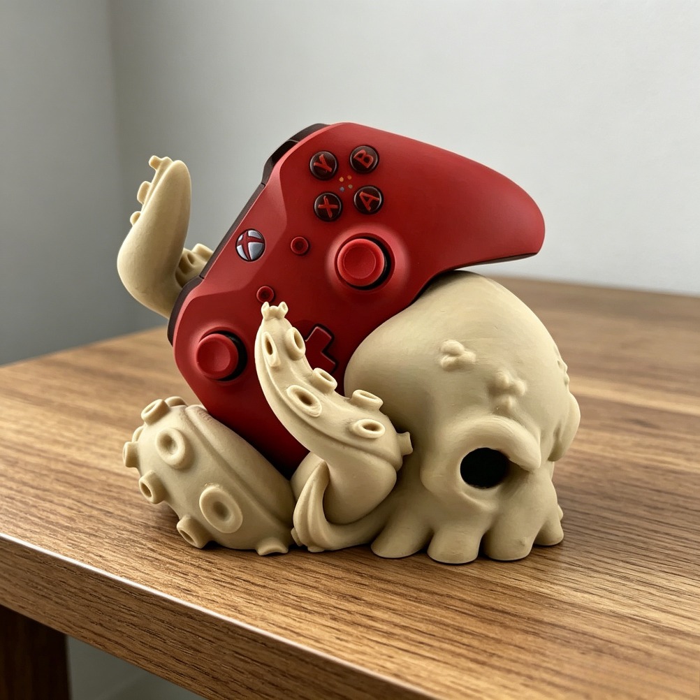 3D Printed Octopus Arm Control - 3D Printing Xbox Controller Holder recension och pris