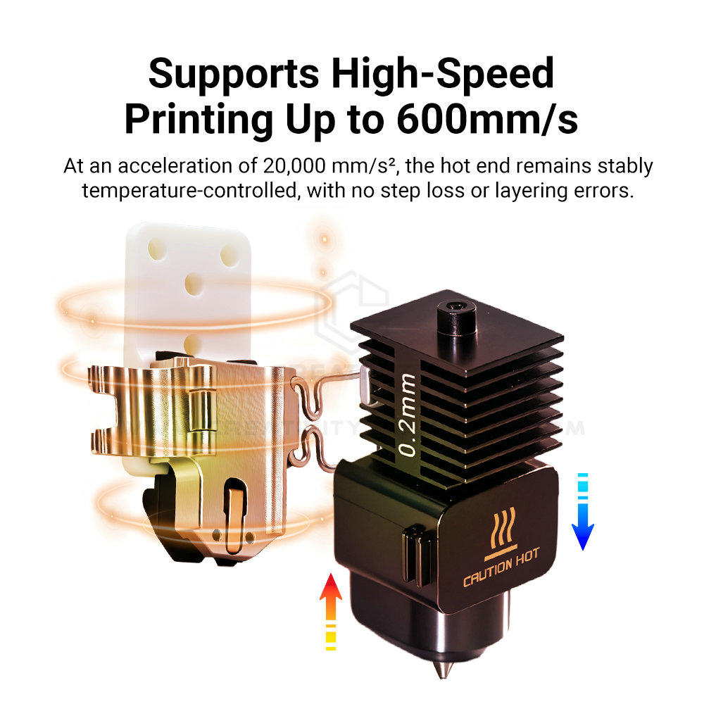 Upgraded Zirconia Hotend Heati - 3D Printing Bambu Lab A1 recension och pris