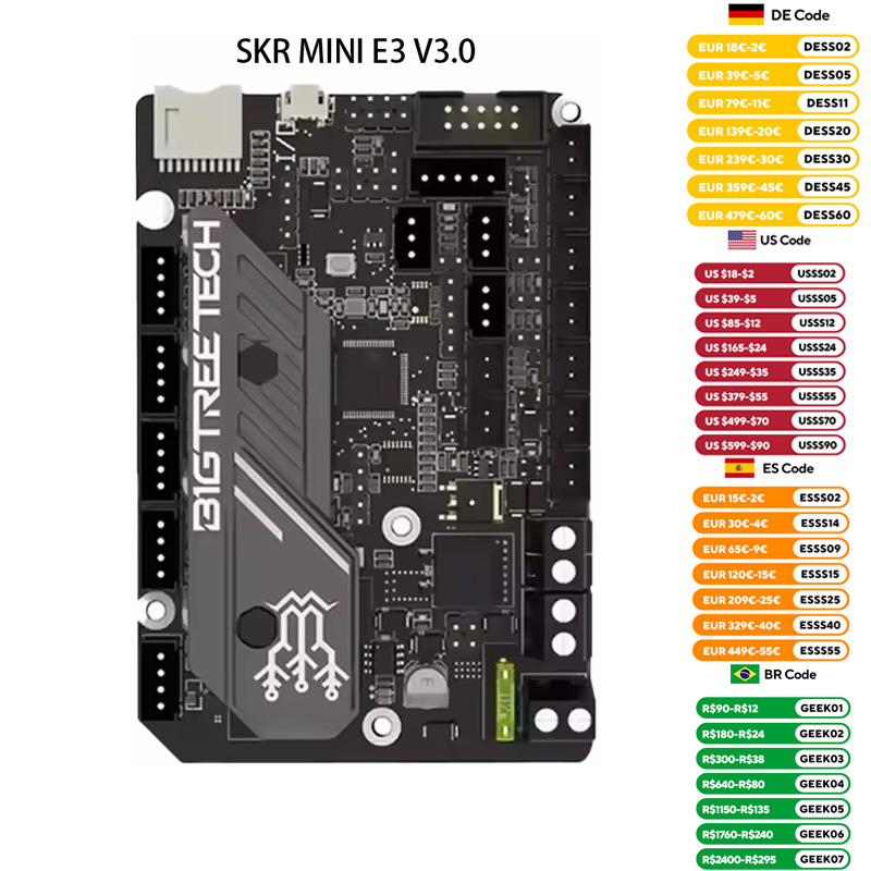 BIGTREETECH SKR MINI E3 V3.0 3 - 3D Printer Hotend Kit recension och pris
