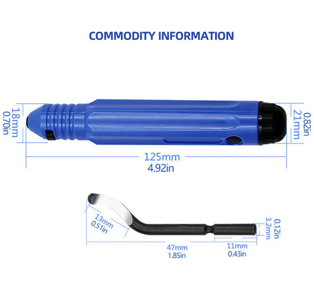 Blades High-Speed Steel Deburr - 3D Printing Apps recension och pris