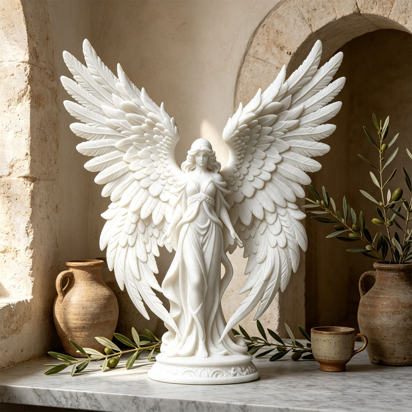 Light Luxury 3D Printed Angel  - 3D Printing Apps recension och pris