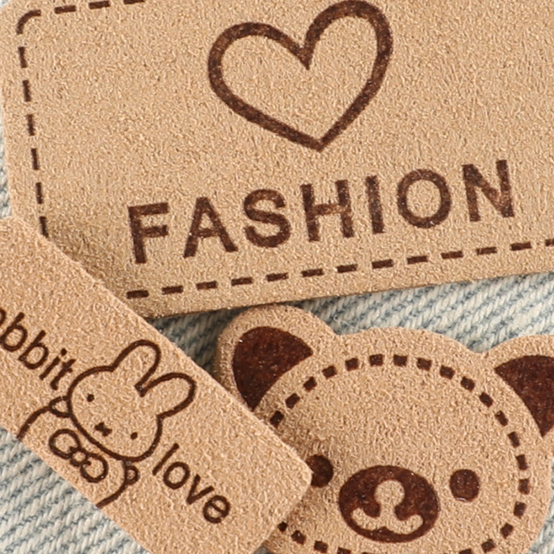 5Pcs Printed Cloth Label Trade - 3D Printing Labubu recension och pris
