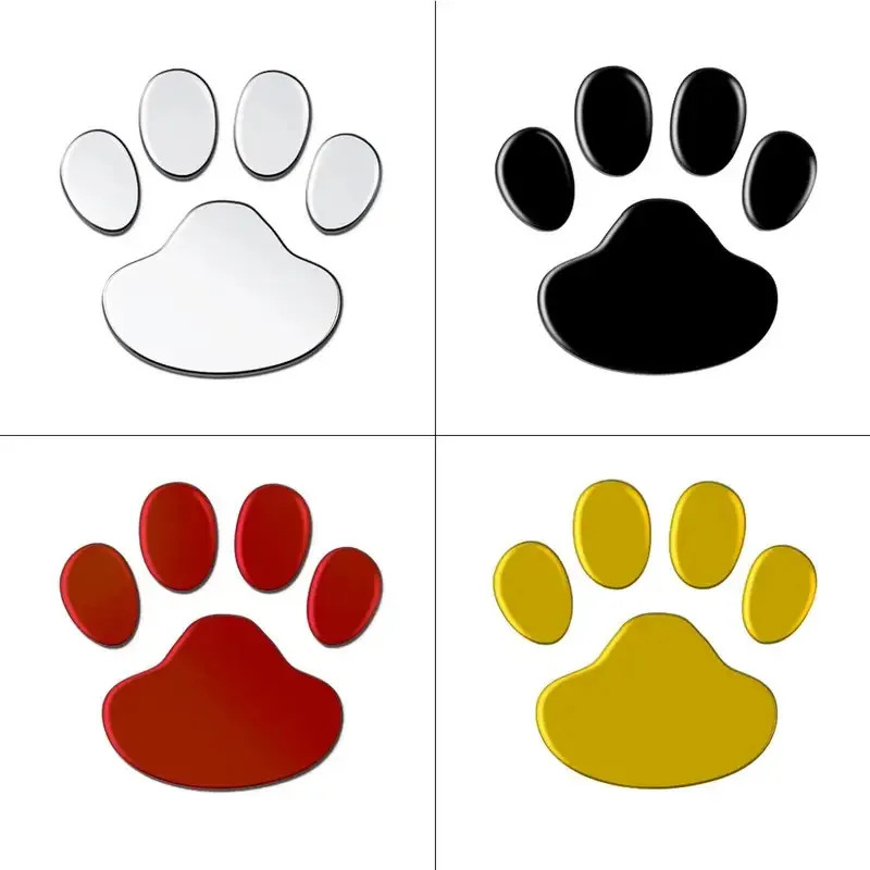 1/4Pairs 3D Stickers Paw Anima - 3D Printing Quote recension och pris