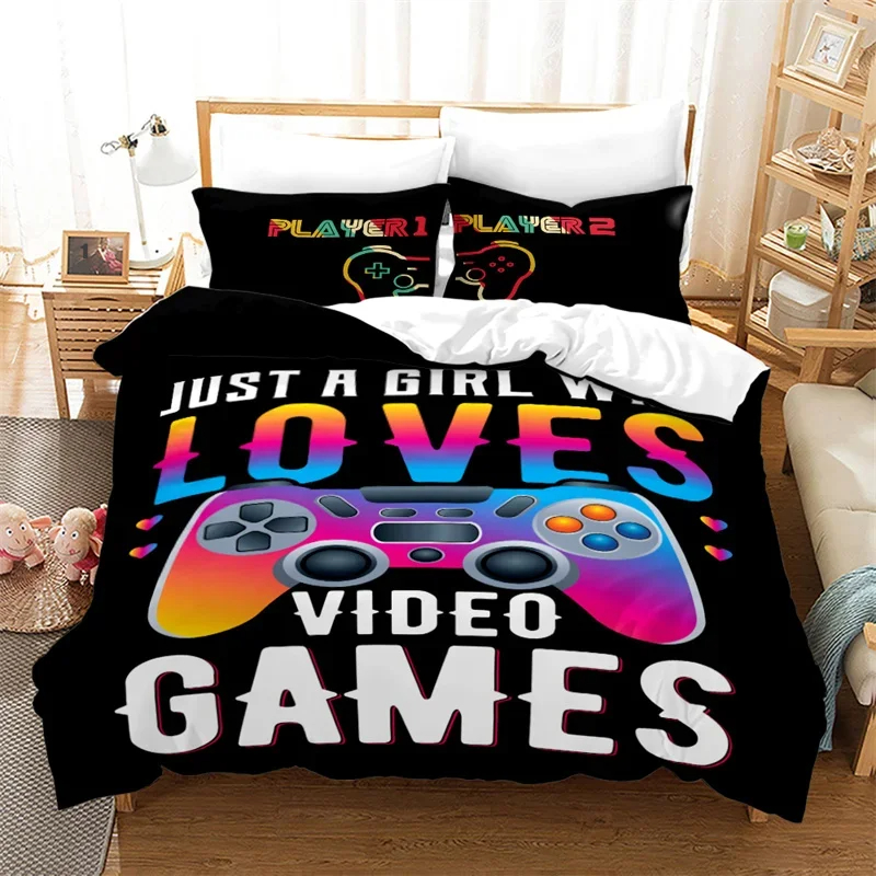 Gamer Duvet Cover Video Games  - 3D Printing Videos recension och pris