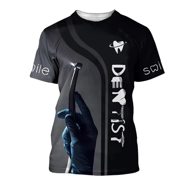 2026 New Men's T-Shirt Tooth 3 - 3D Printing Tooth recension och pris