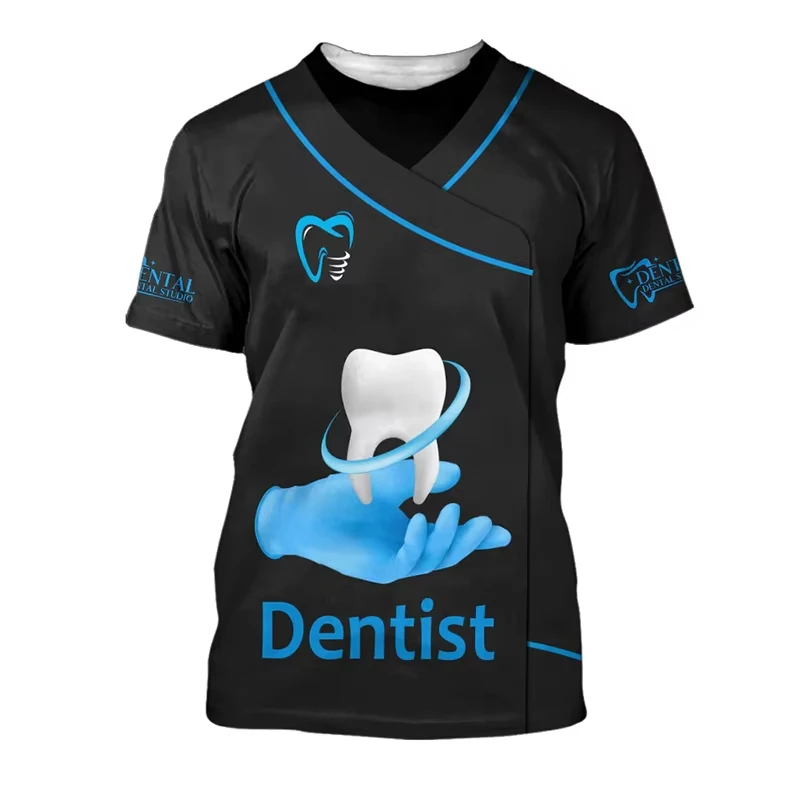 2026 New Men's T-Shirt Tooth 3 - 3D Printing Tooth recension och pris
