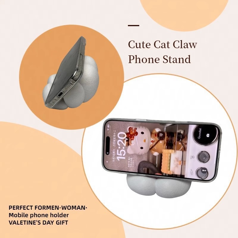 Cute Cat Paw Phone Stand, 3D P - 3D Printing Videos recension och pris