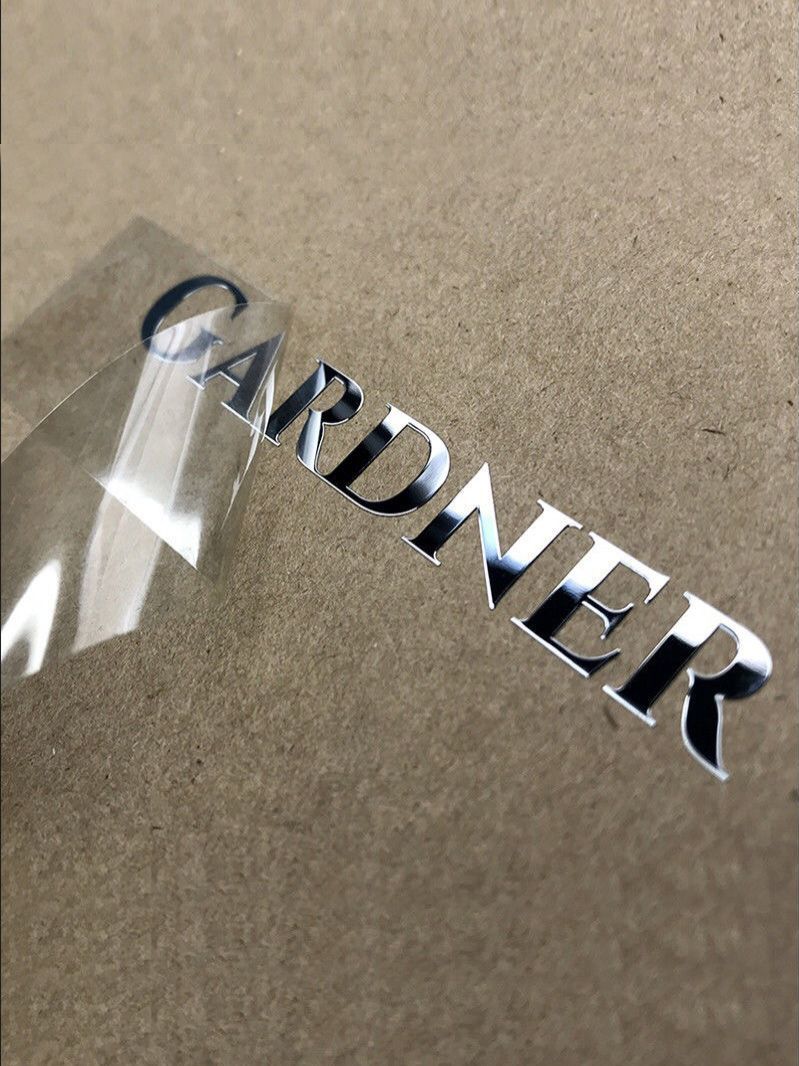 Custom 3D Gold Transfer Sticke - 3D Printing Labubu recension och pris