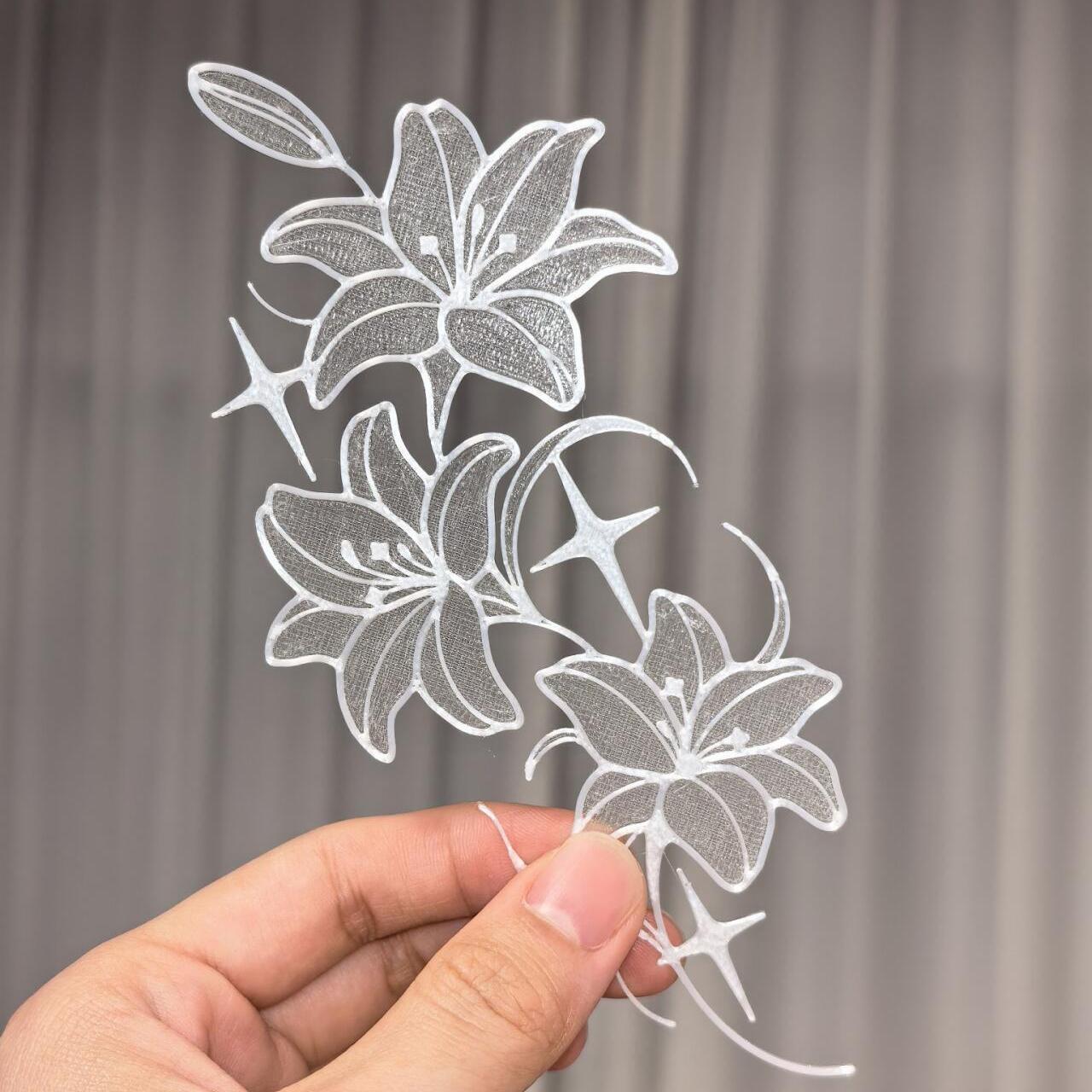 Korean Imitation Organza Lily  - 3D Printing Journal recension och pris